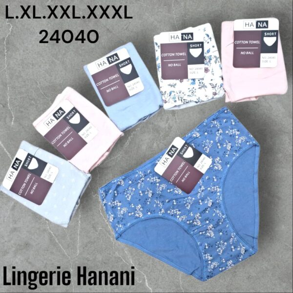 PACK 6 SLIPS HANA IMPRIME 24040
